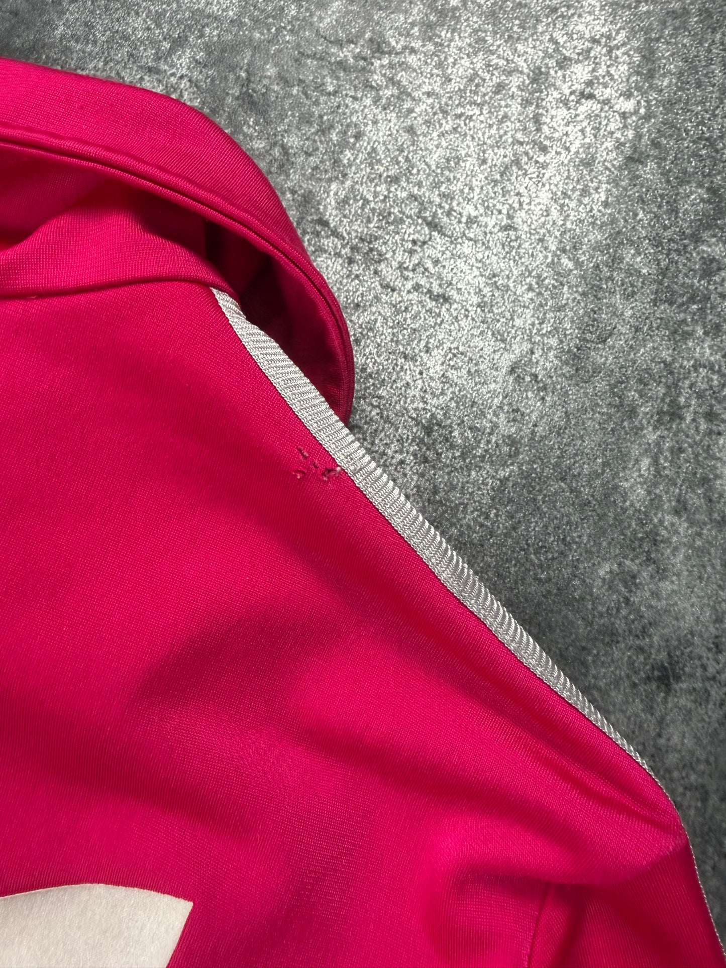 Adidas Firebird /weiß in 38 Jacke Lila | Classic 3 Stripes | Retro Y2K | Größe M