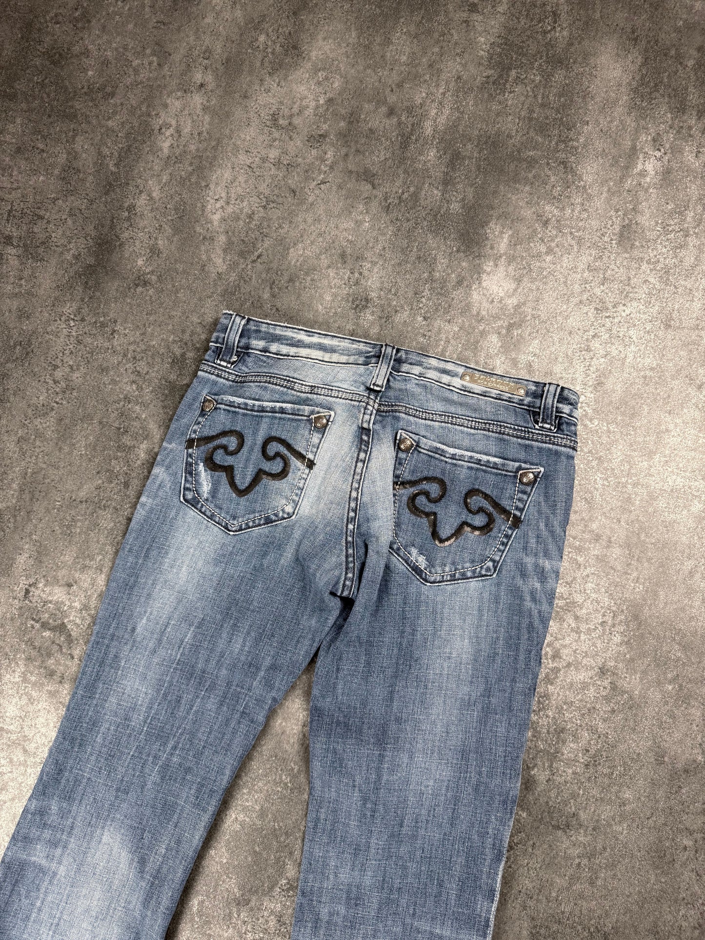 Y2K Rock Revival Flared Jeans | Bootcut