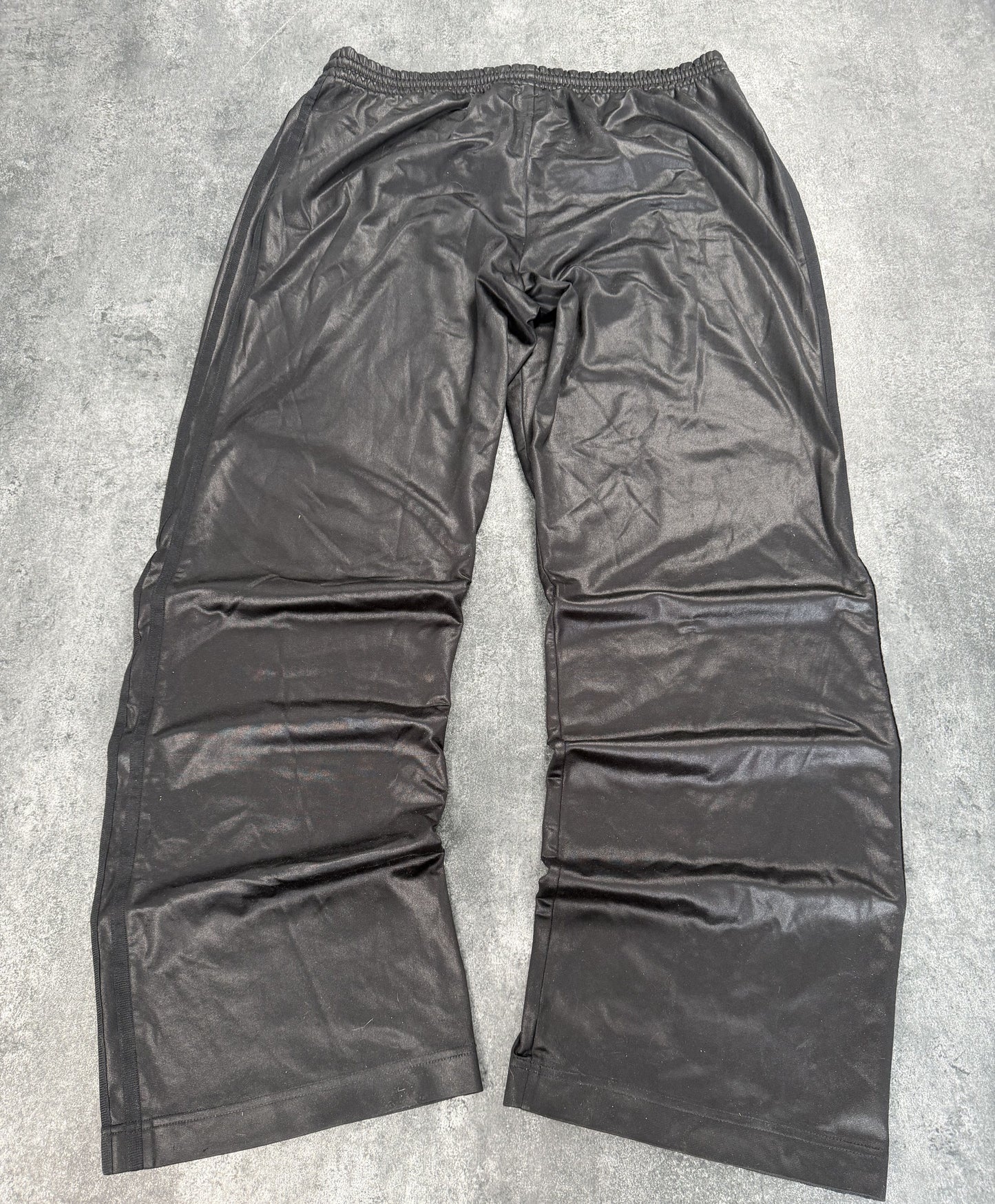 Adidas Vintage Trackpants mit PU-/Leather-Look LSehr Gut