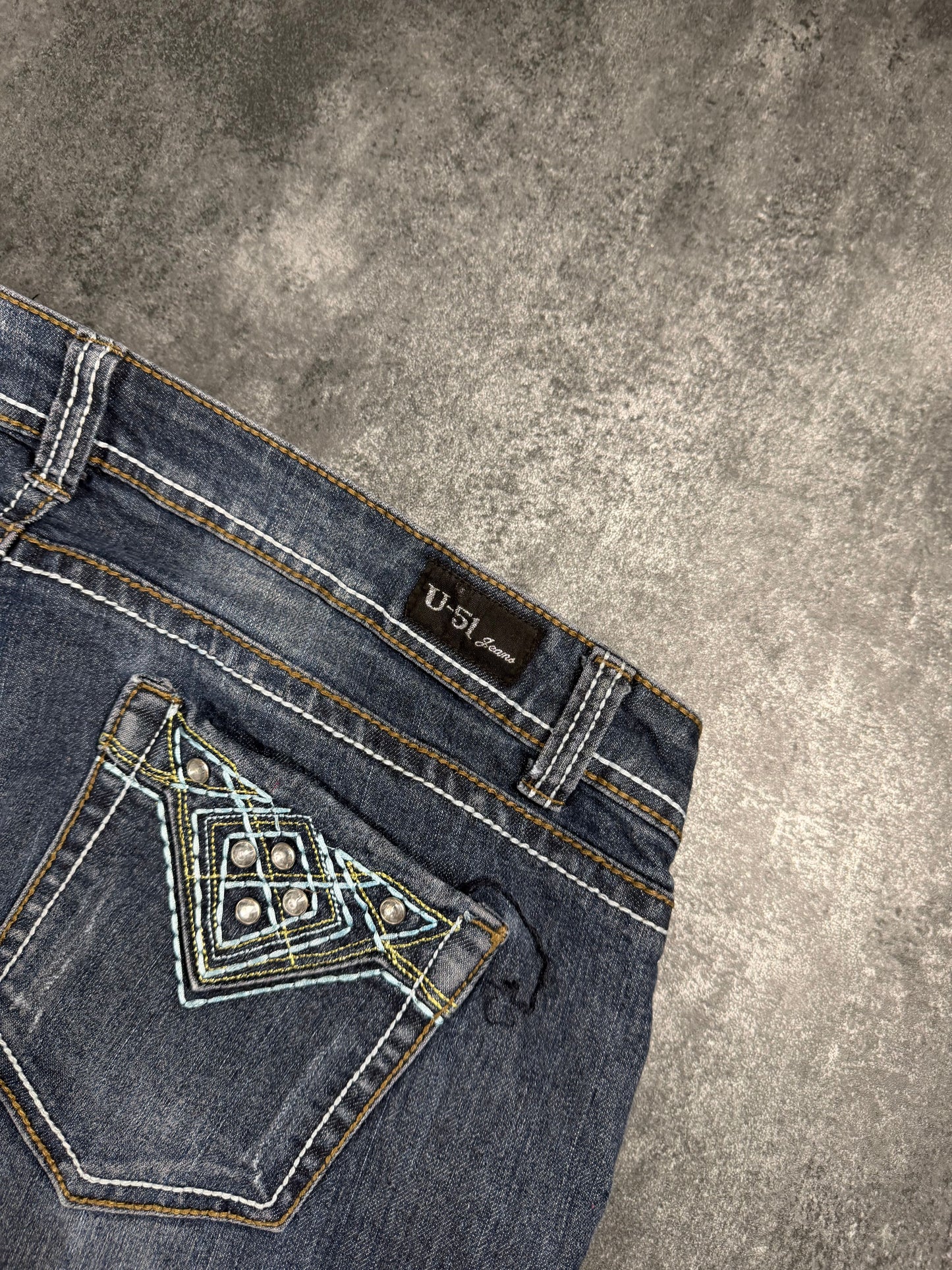 U-51 Y2K Flared Jeans | Bootcut
