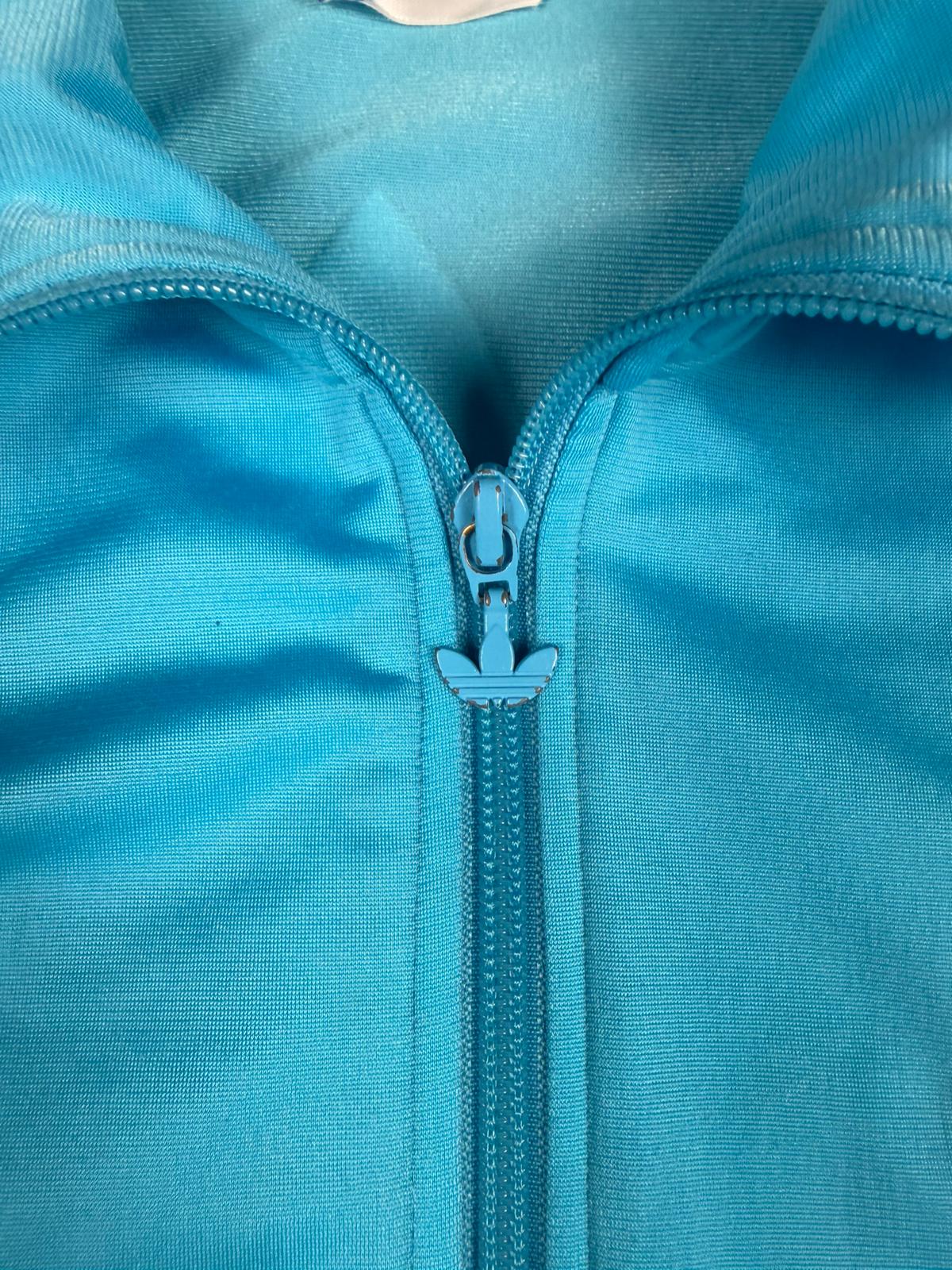 Adidas Firebird Track Jacket Blau Weiß S