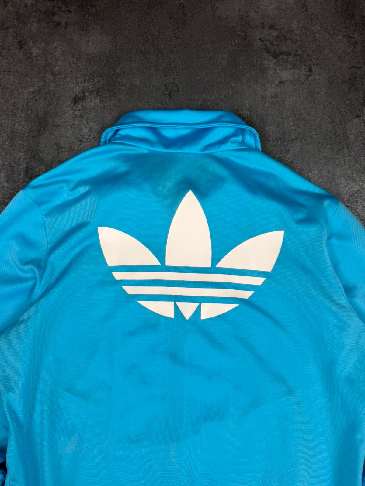 Adidas Firebird Track Jacket Blau Weiß S