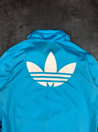 Adidas Firebird Track Jacket Blau Weiß S