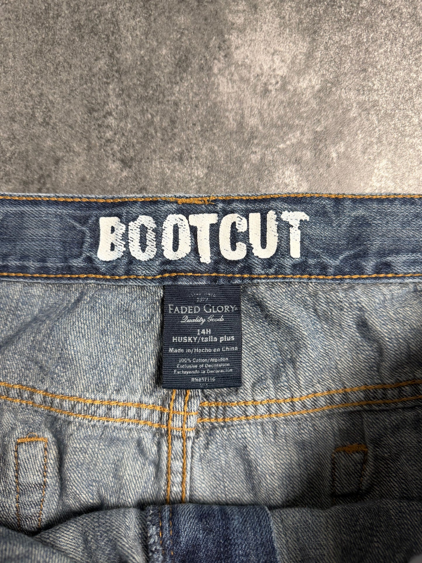 Bootcut Y2K Baggy Bootcut | Loose Fit | Skater Denim | 2000s L