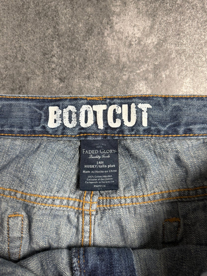 Bootcut Y2K Baggy Bootcut | Loose Fit | Skater Denim | 2000s L