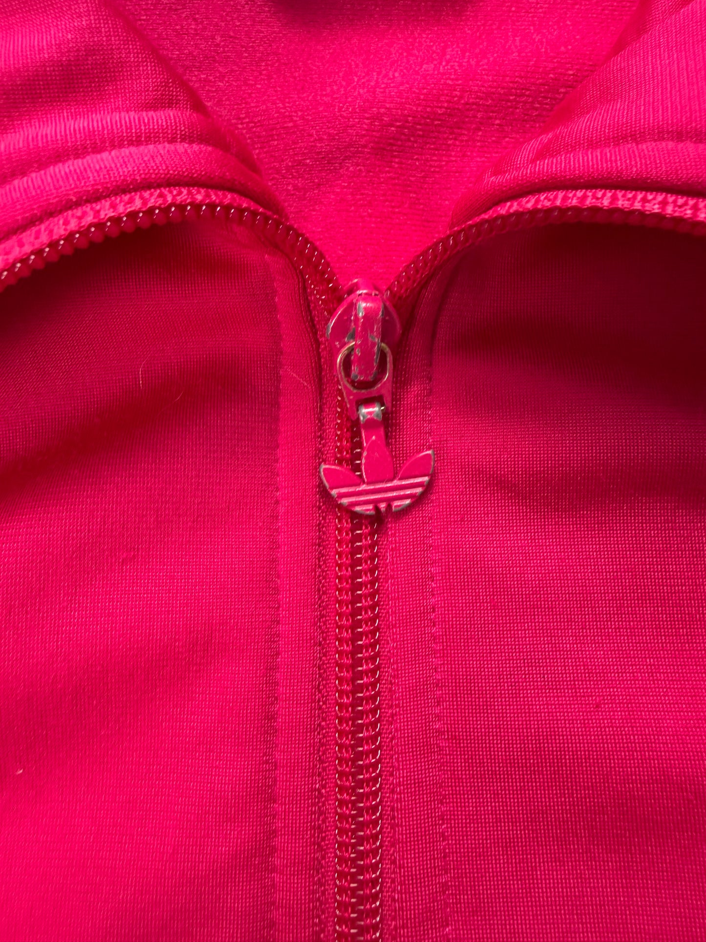 Adidas Firebird /weiß in 38 Jacke Lila | Classic 3 Stripes | Retro Y2K | Größe M