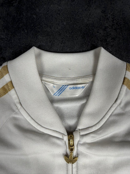 Adidas Firebird Track Jacket Weiß Gold S