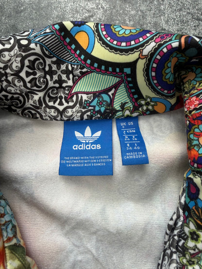 Adidas Firebird mit Blumen (S)