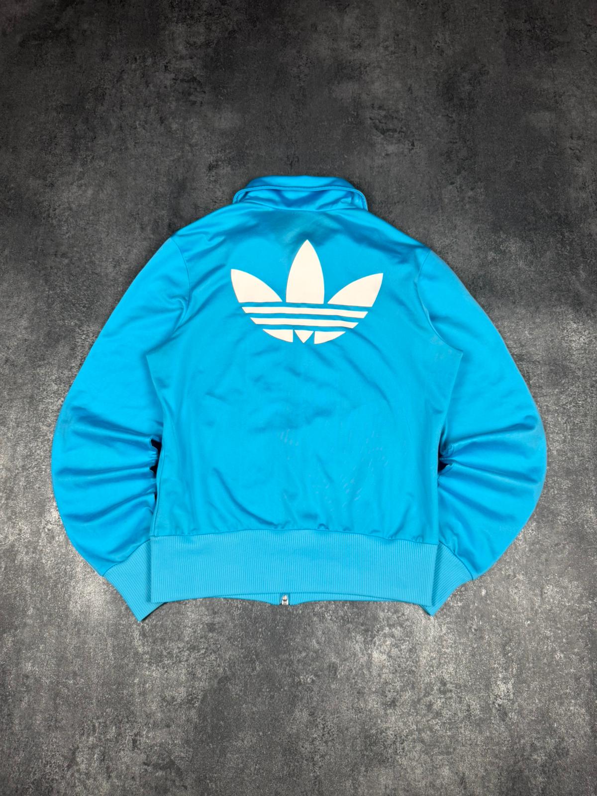 Adidas Firebird Track Jacket Blau Weiß S