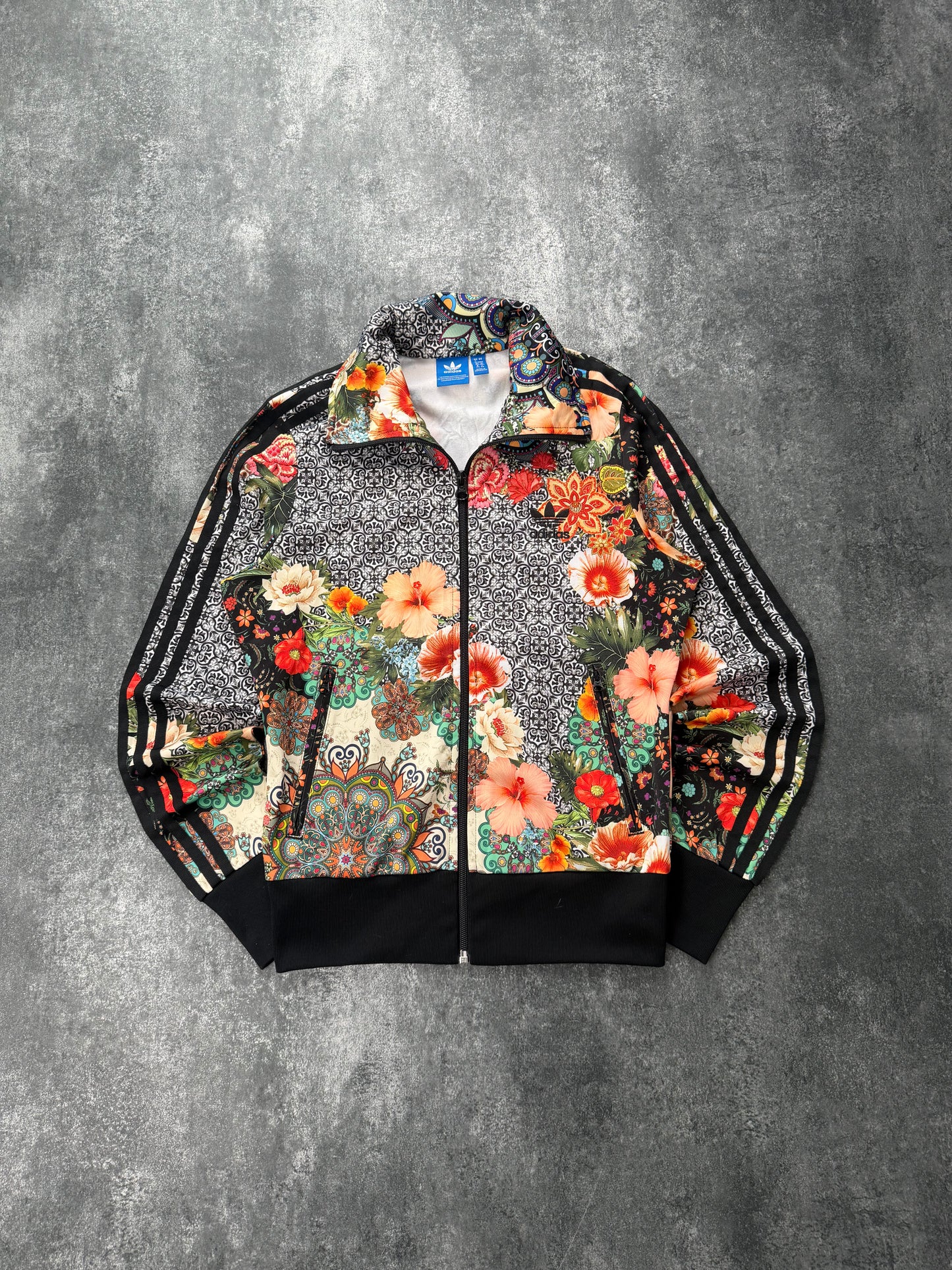 Adidas Firebird mit Blumen (S)