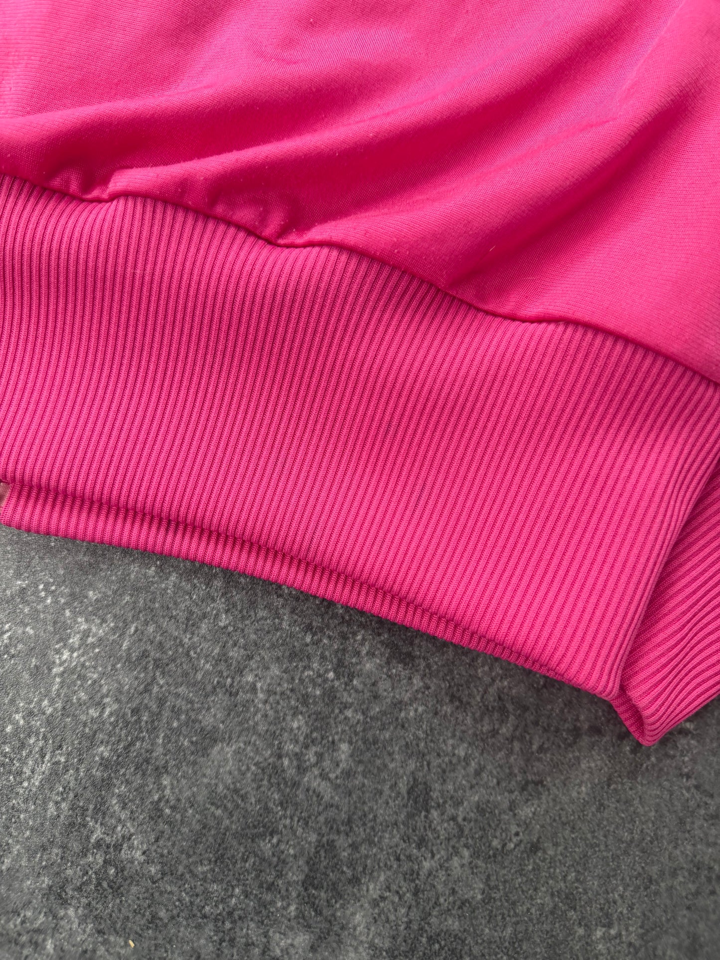 Adidas Firebird / Weiß Jacke Rosa | Classic 3 Stripes | Retro Y2K | Größe 36