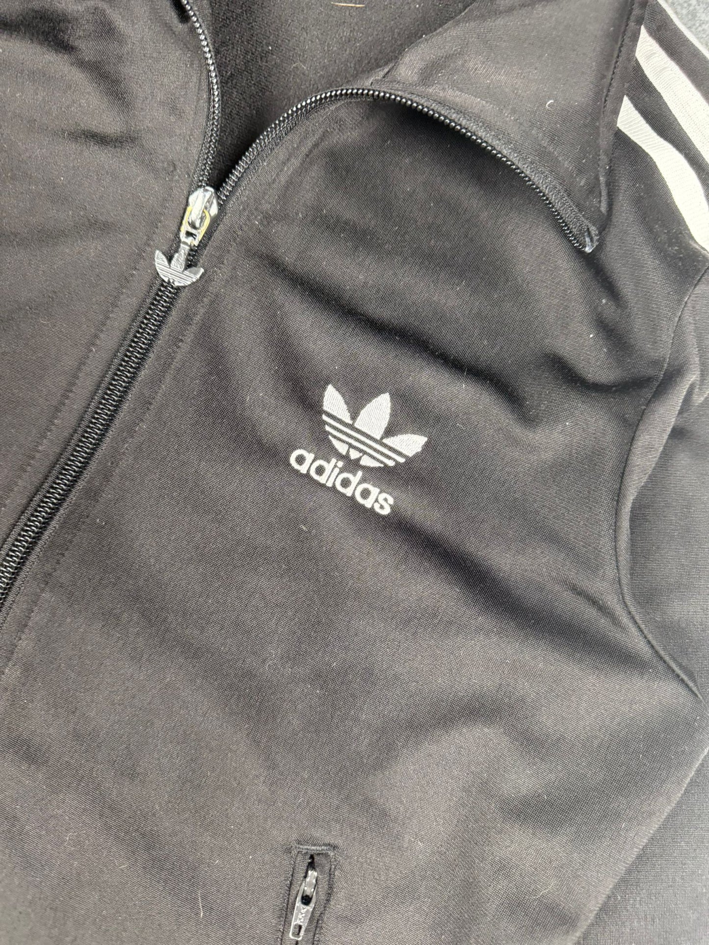 Adidas Firebird Track Jacket Schwarz Weiß S