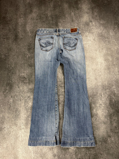Express Jeans Stella Y2K Low Rise Flare
