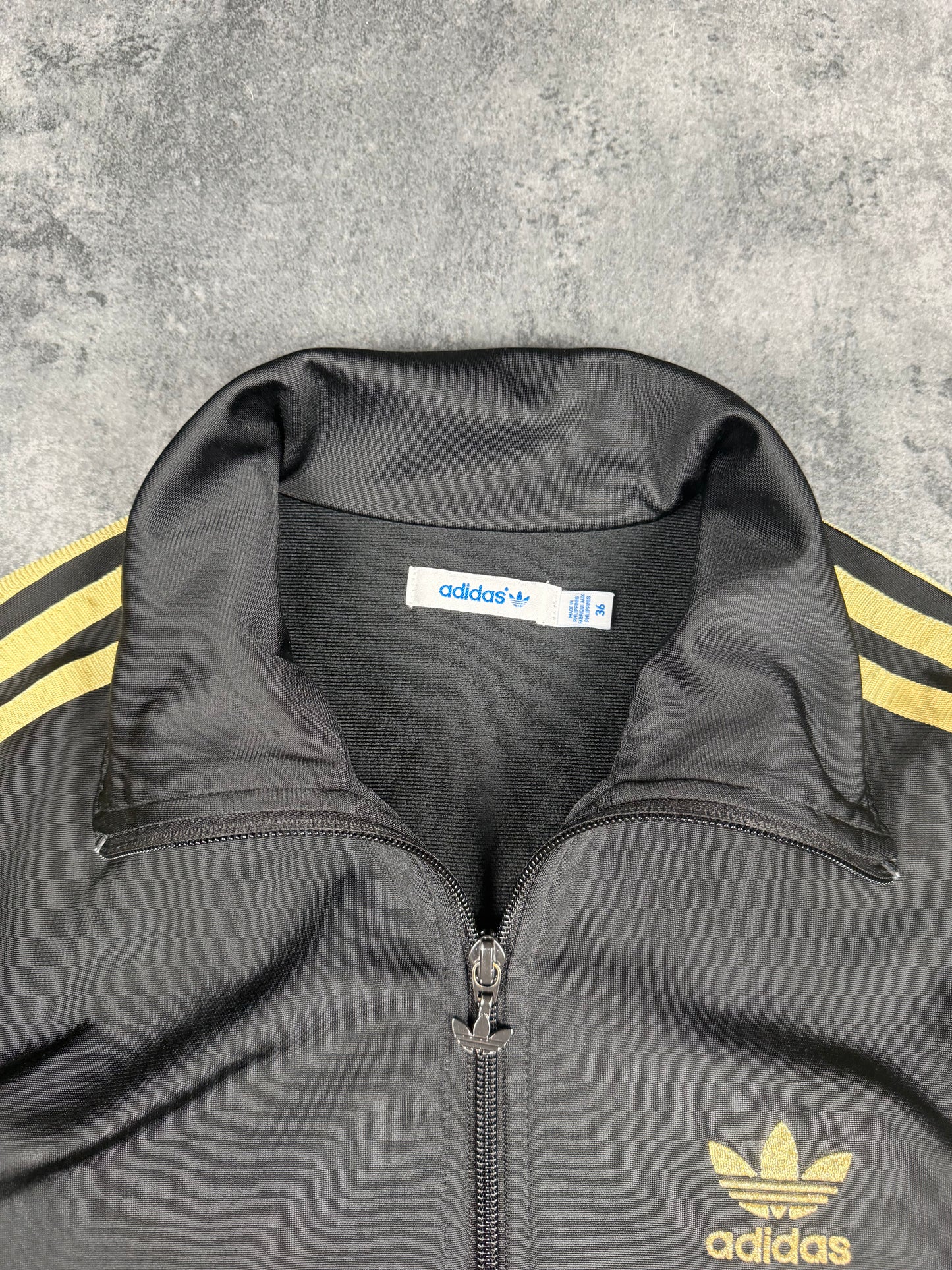 Firebird Jacke in Schwarz/ Gold (S)