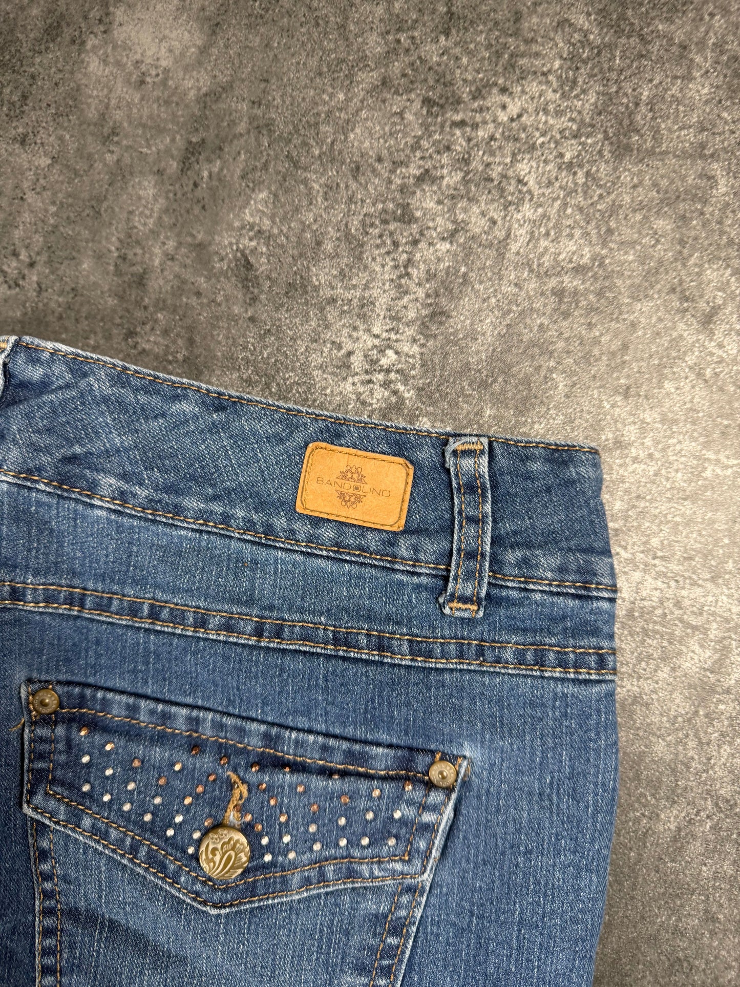 Y2K Vintage Y2K Flared | Strass Details | Bootcut | Miss Me Style L Sehr Gut