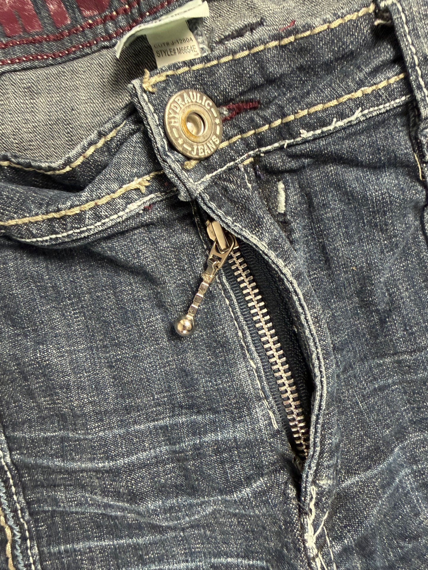 Hydraulic Y2K Flared Jeans
