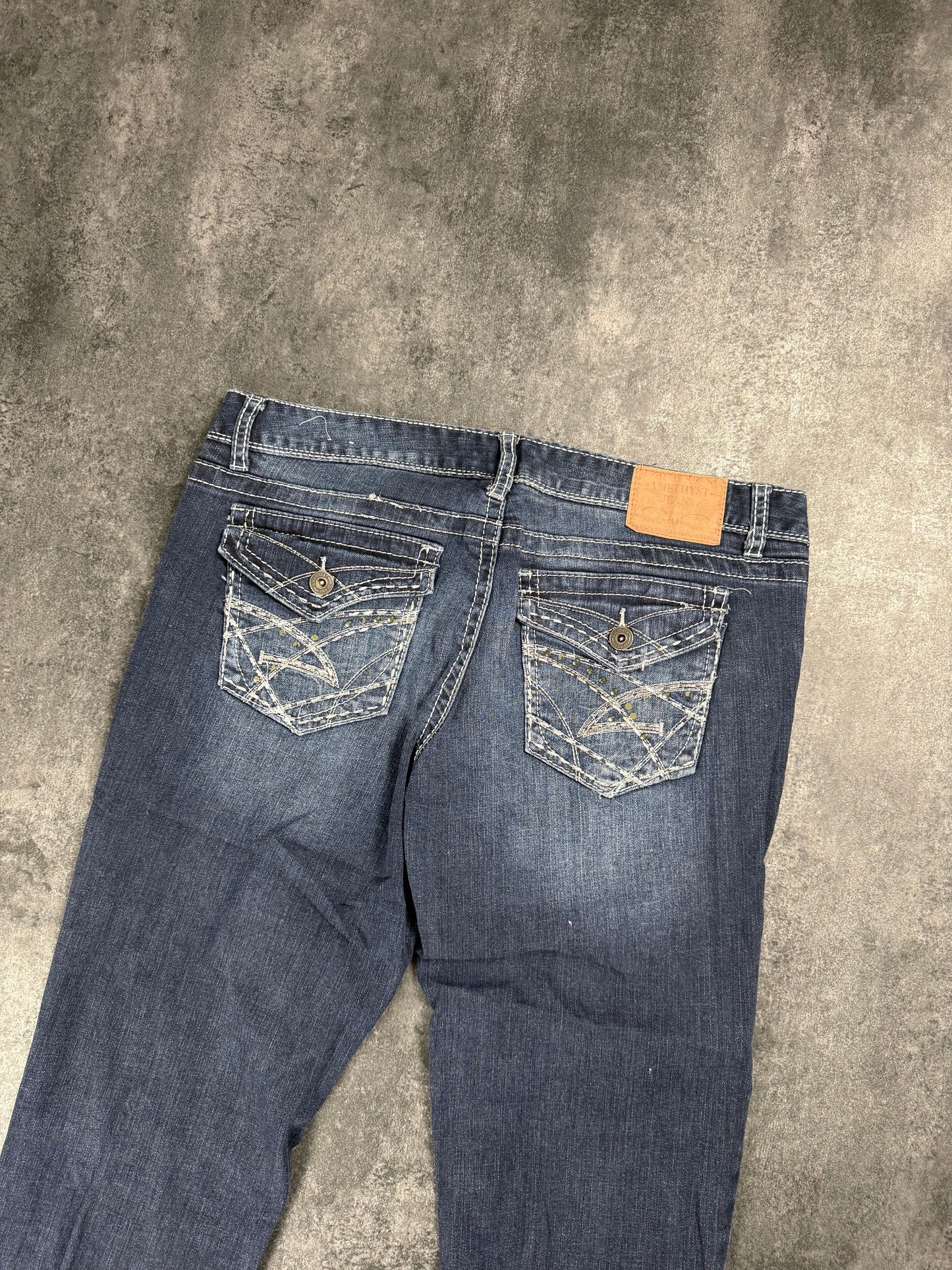 Y2K Bootcut Jeans | Dark Wash