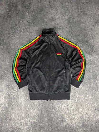 Adidas Firebird in Schwarz / Rot / Gelb / Grün