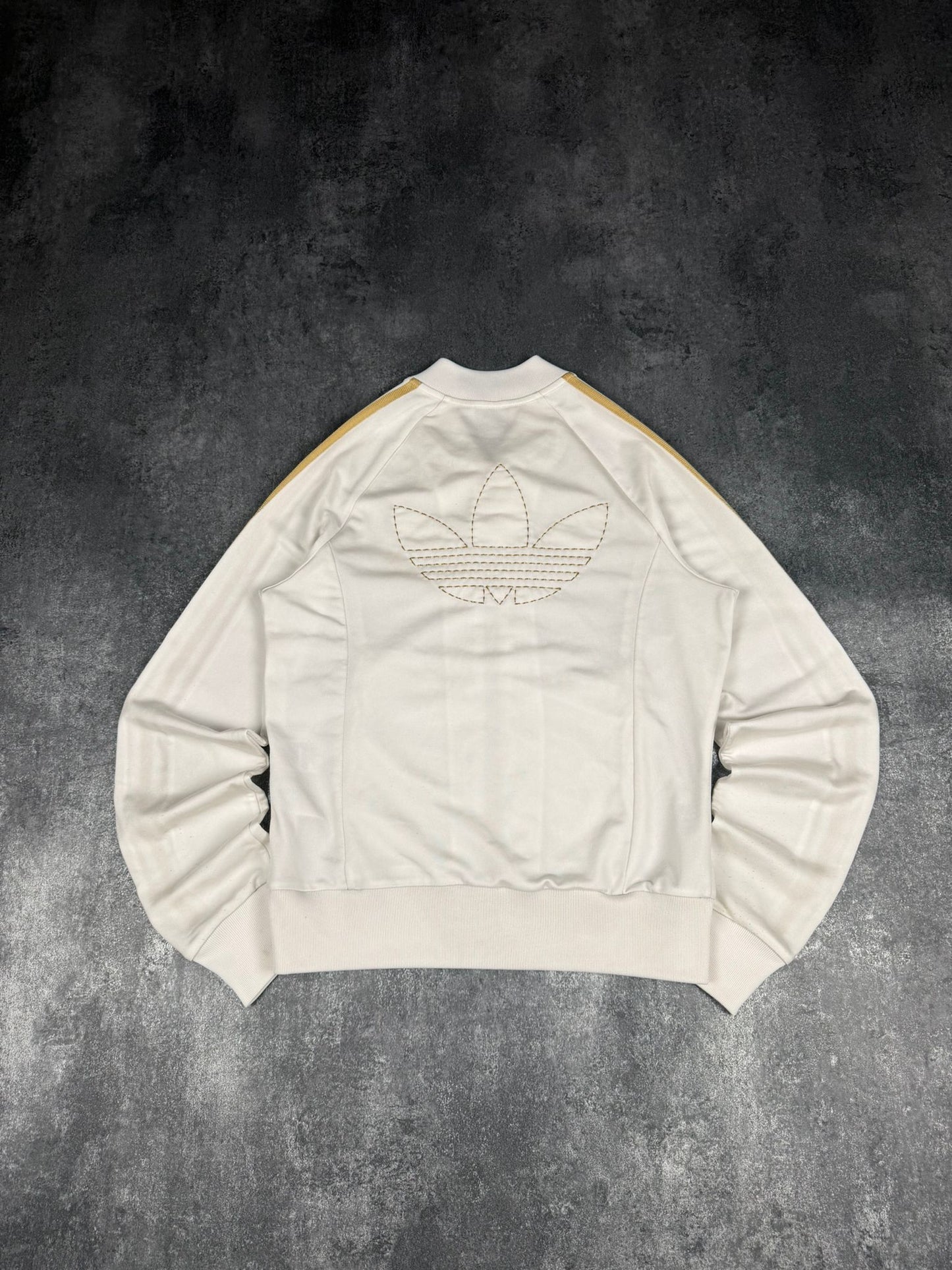Adidas Firebird Track Jacket Weiß Gold S
