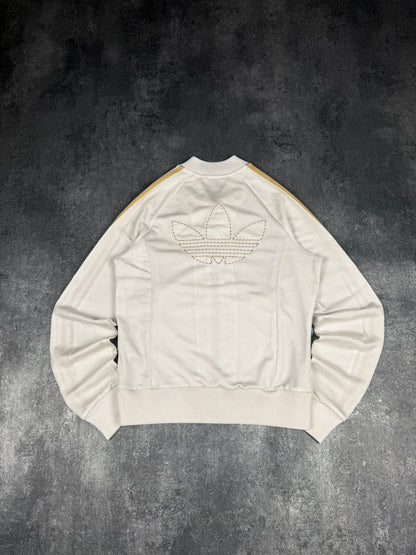 Adidas Firebird Track Jacket Weiß Gold S