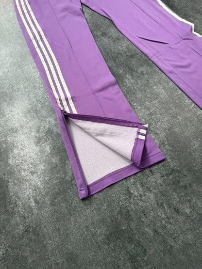 Adidas Firebird Tracksuit Lila Weiß S