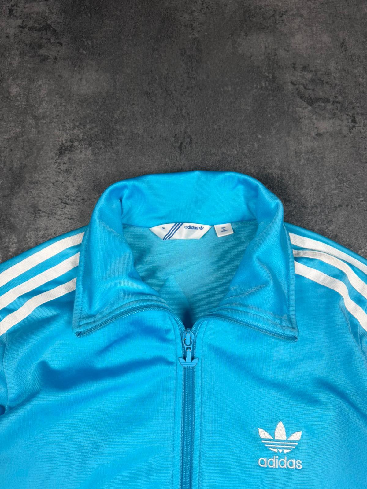 Adidas Firebird Track Jacket Blau Weiß S