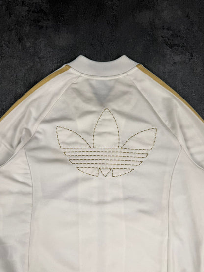 Adidas Firebird Track Jacket Weiß Gold S
