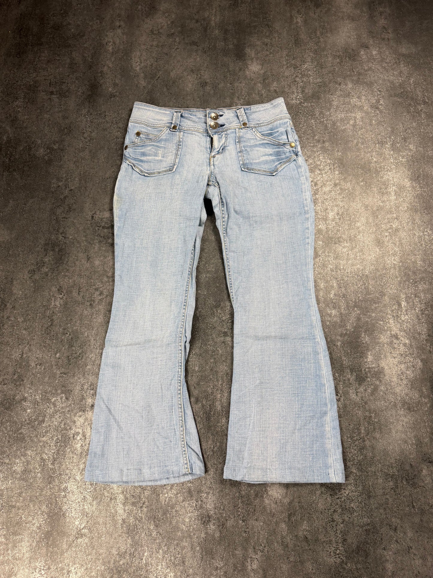 Vintage Y2K Flared Jeans | Low Rise