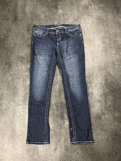 Y2K Bootcut Jeans | Dark Wash
