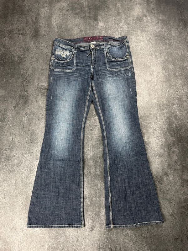 Hydraulic Y2K Flared Jeans