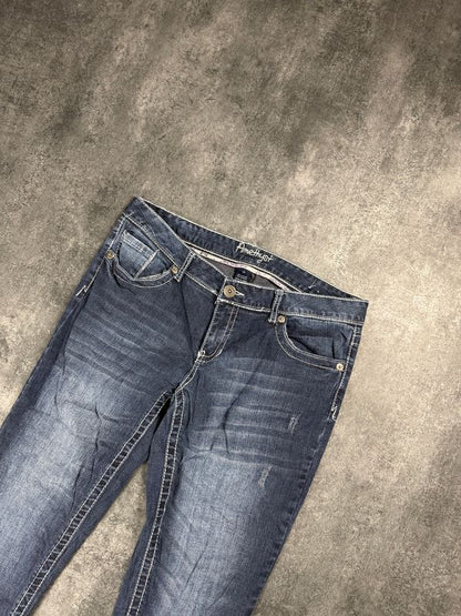 Y2K Bootcut Jeans | Dark Wash
