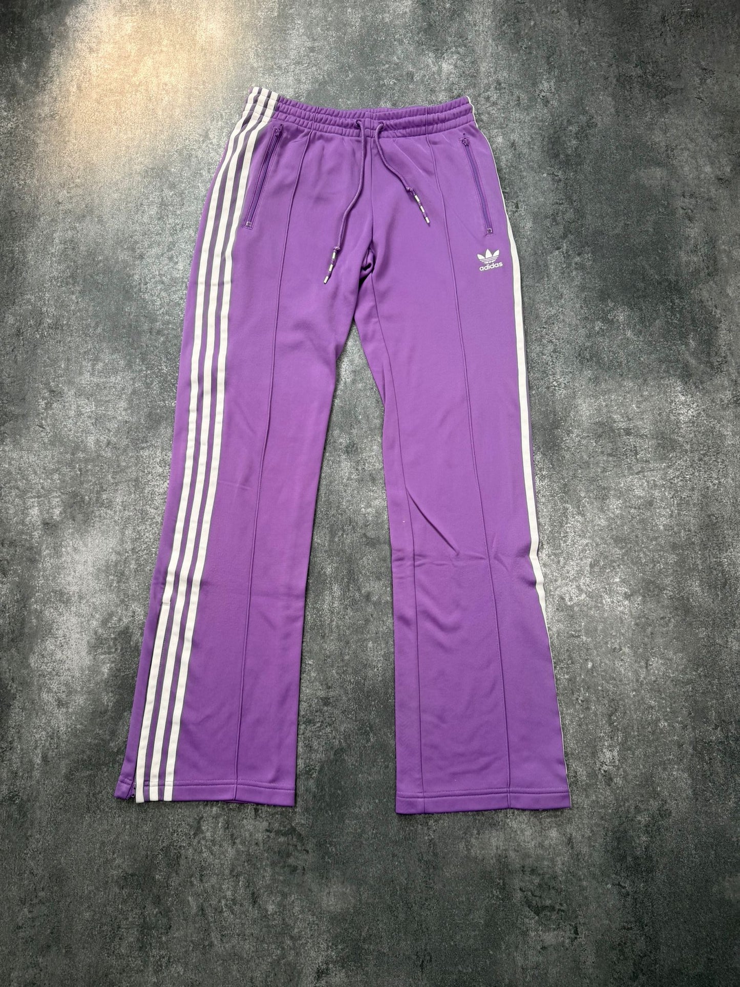 Adidas Firebird Tracksuit Lila Weiß S