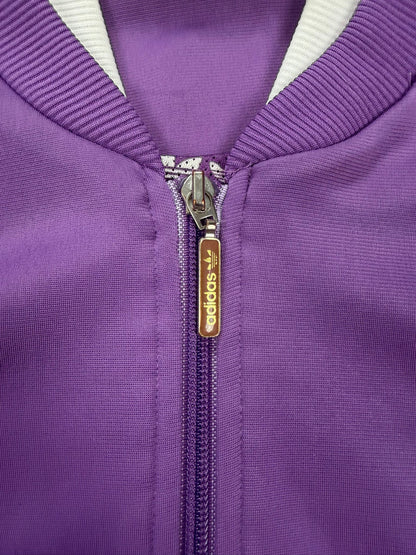 Adidas Firebird Tracksuit Lila Weiß S