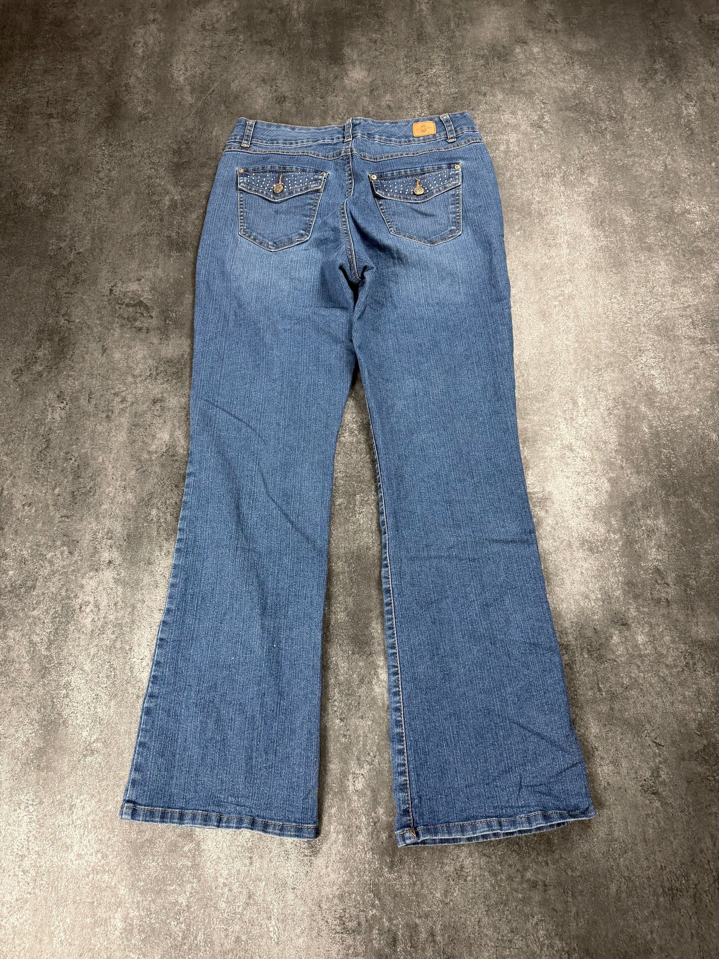 Y2K Vintage Y2K Flared | Strass Details | Bootcut | Miss Me Style L Sehr Gut