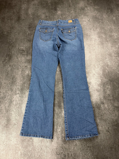 Y2K Vintage Y2K Flared | Strass Details | Bootcut | Miss Me Style L Sehr Gut