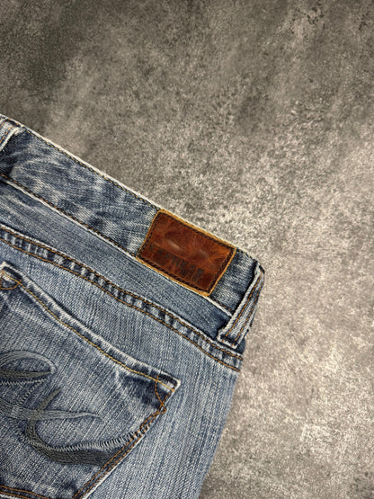 Express Jeans Stella Y2K Low Rise Flare