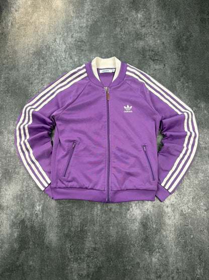 Adidas Firebird Tracksuit Lila Weiß S
