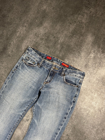 Express Jeans Stella Y2K Low Rise Flare