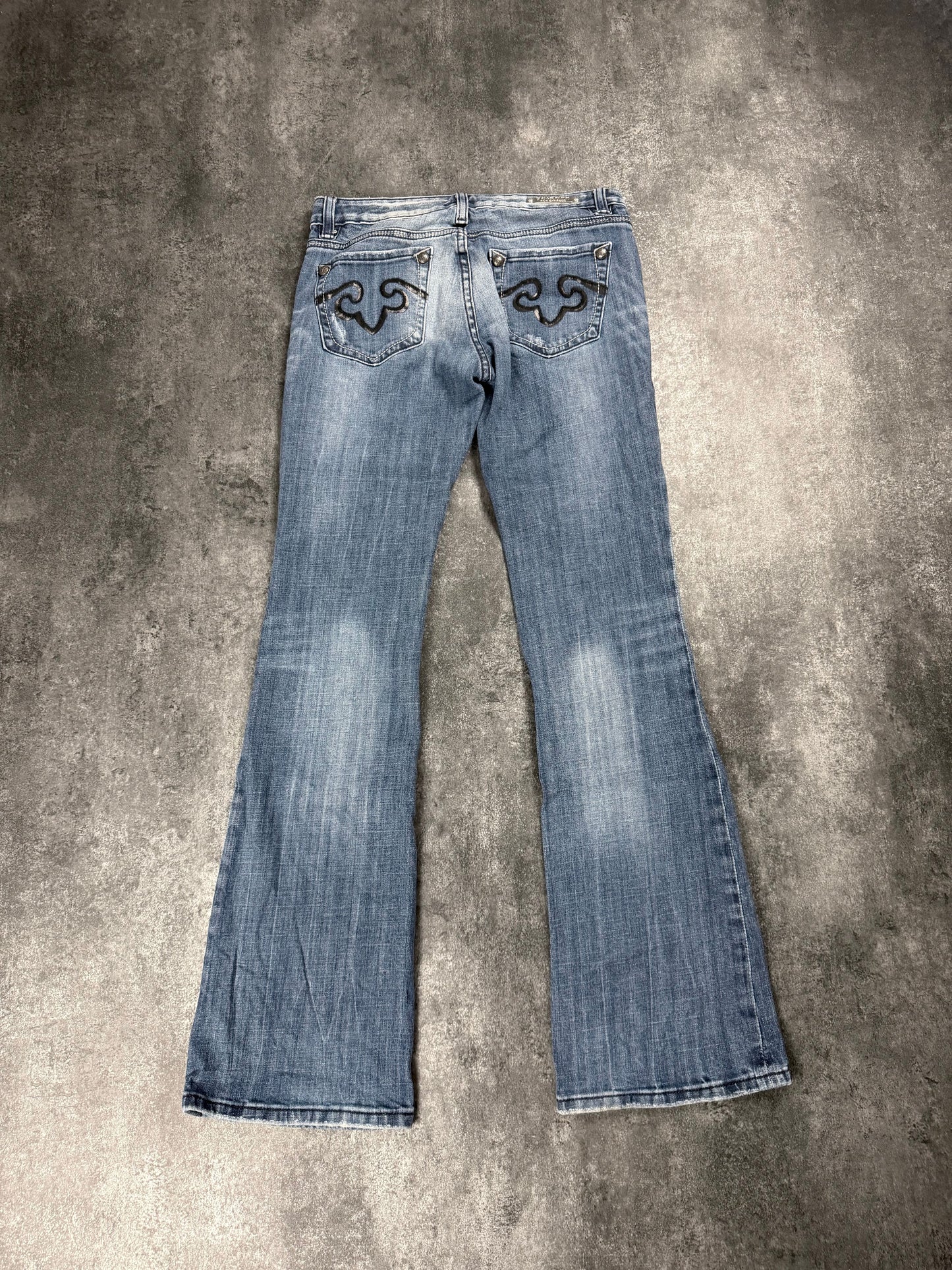 Y2K Rock Revival Flared Jeans | Bootcut